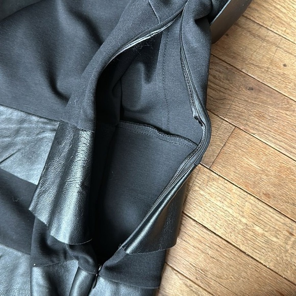 NWT Blaque Label Lamb Leather Bodycon Sheath Dress size L‎ - Picture 10 of 10